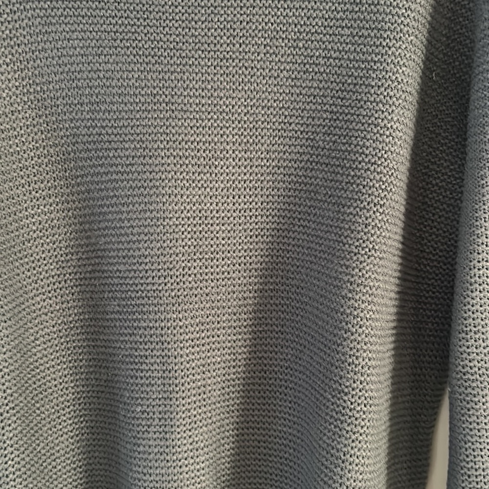 H&M dark gray cowl neck mid weight Sweater - Picture 3 of 4